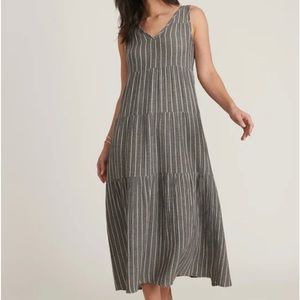 Marine Layer - Black and White striped Corinne Maxi Dress size small